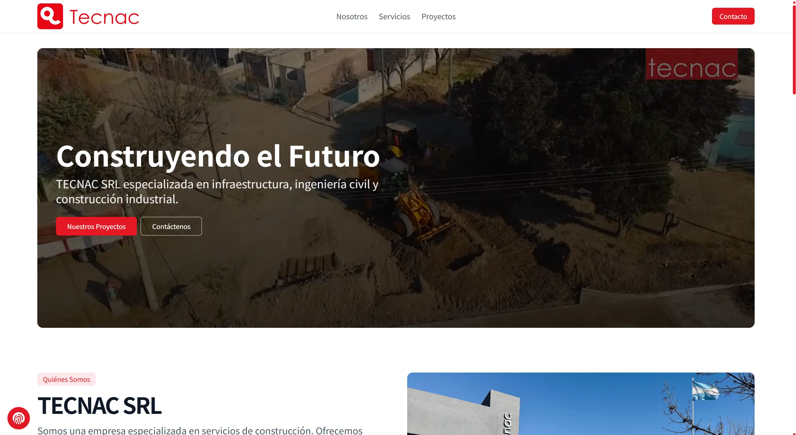 Web institucional renovada